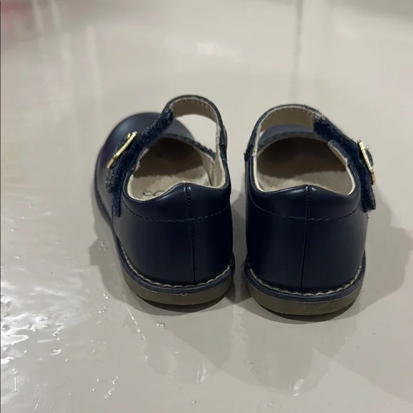 5/$25 FootMates Blue Dress Shoes Classic Design 10.5 - Picture 5 of 6